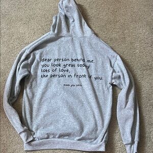 Made you smile hoodie